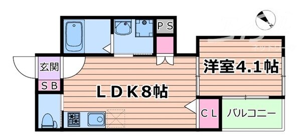 (仮称）F asecia brunの物件間取画像